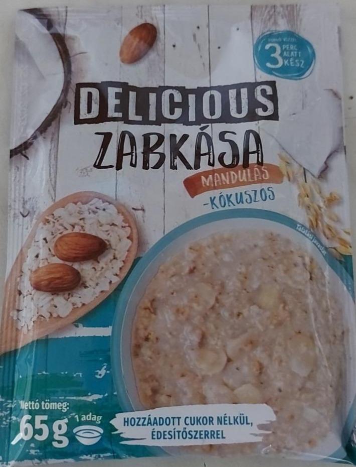 Fotografie - Delicious Zabkása mandulás-kókuszos