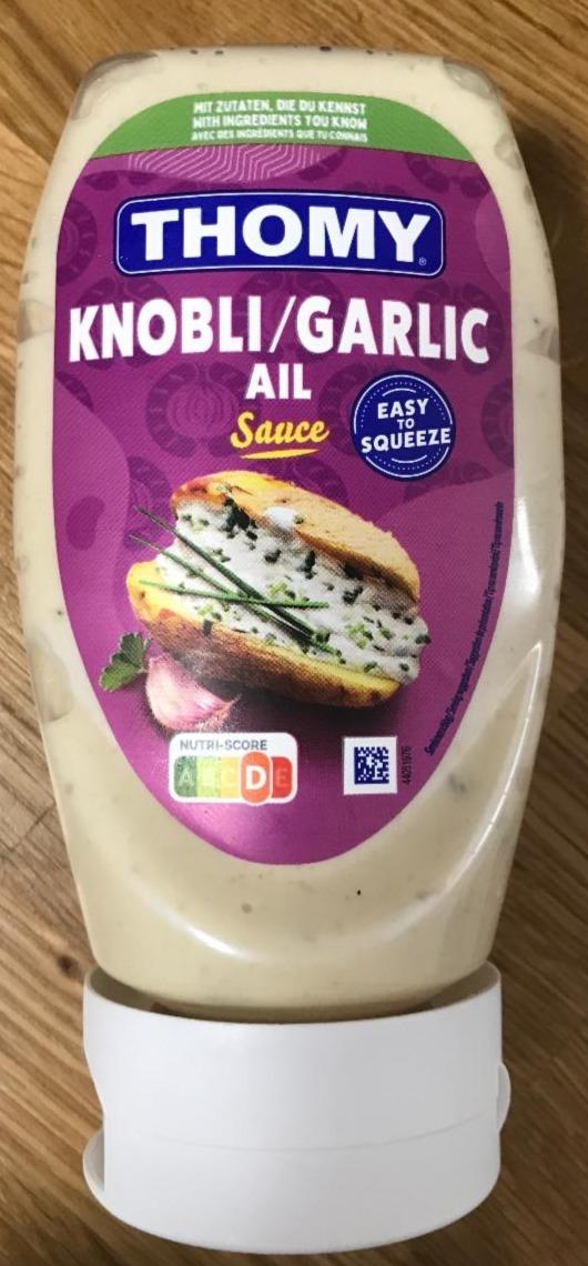 Fotografie - Knobli/Garlic Ail Sauce Thomy