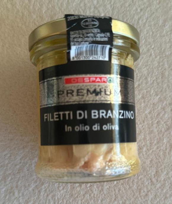 Fotografie - Filetti di branzino in olio di oliva DeSpar Premium