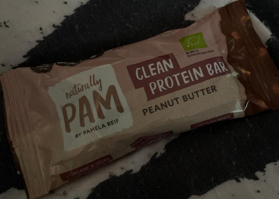 Fotografie - Clean Protein Bar Peanut Butter Naturally Pam