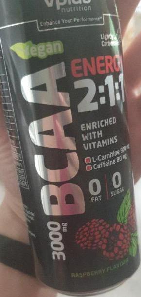 Fotografie - BCAA Energy Raspberry Vegan