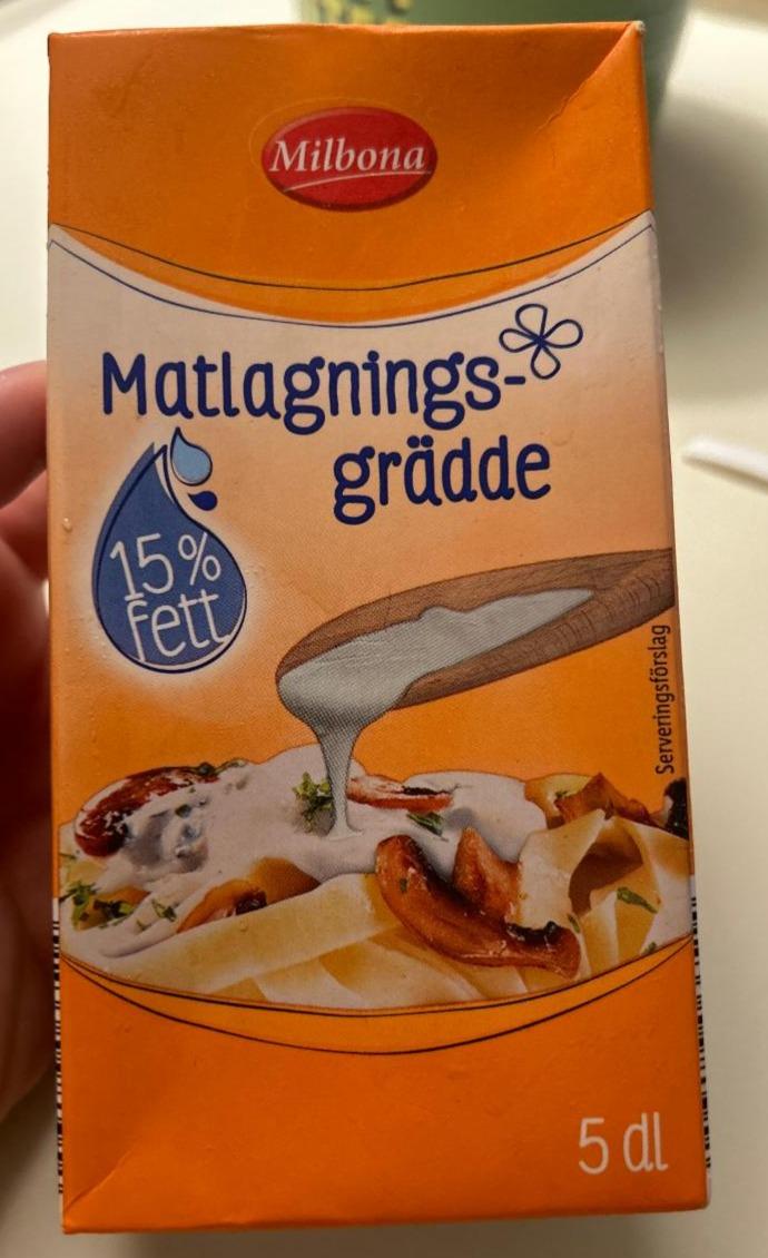 Fotografie - Matlagnings-grädde Milbona