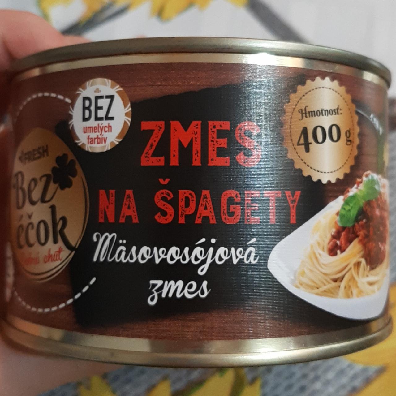 Fotografie - Zmes na špagety Mäsovosójová zmes Fresh