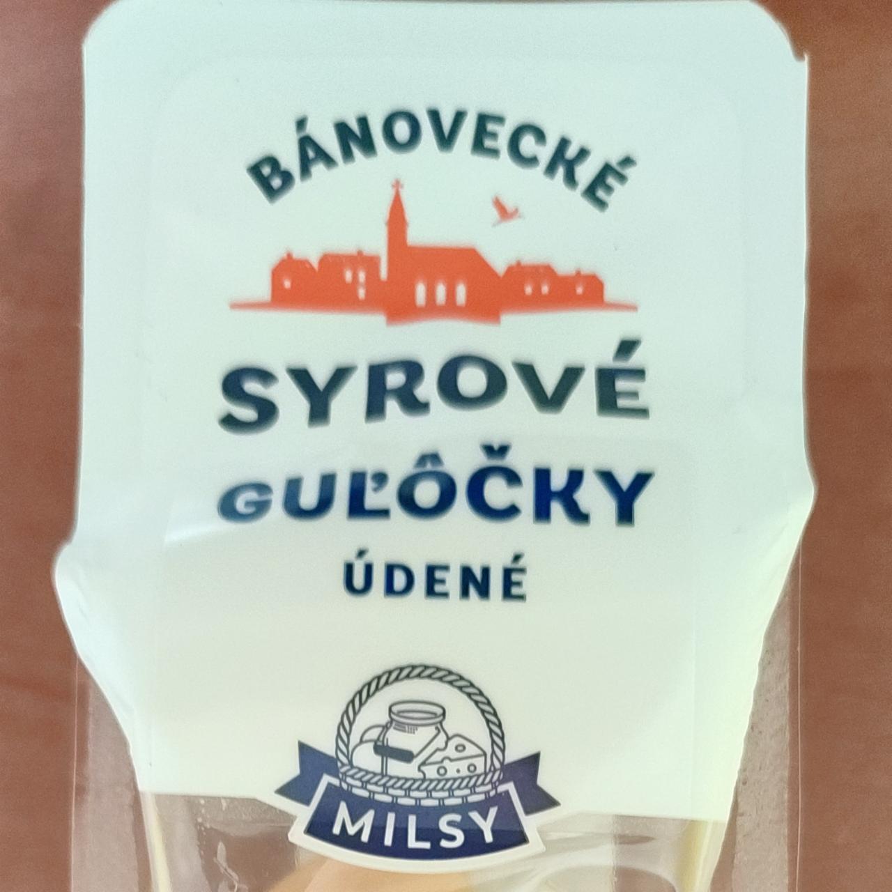 Fotografie - Bánovecké Syrové guľôčky údené Milsy