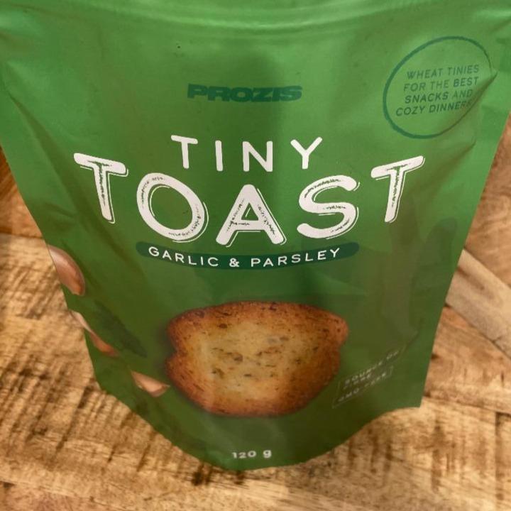 Fotografie - Tiny Toast Garlic & Parsley Prozis