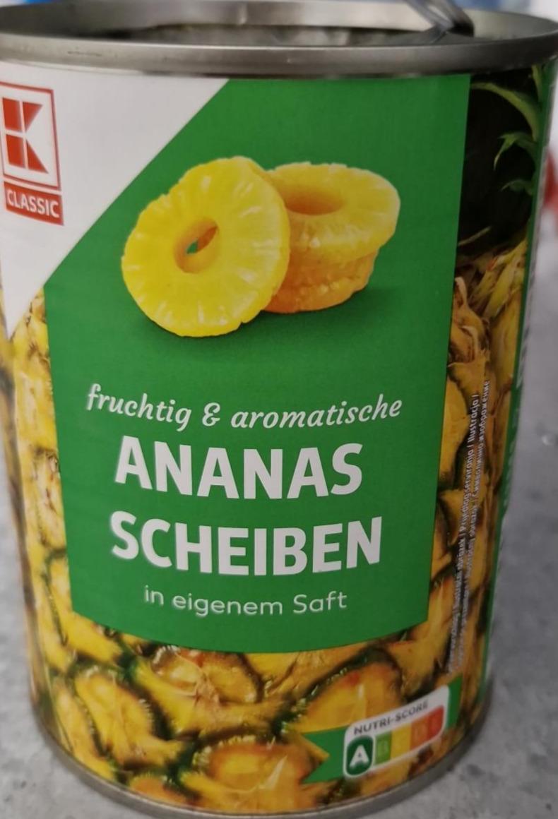 Fotografie - Ananas Scheiben K-Classic