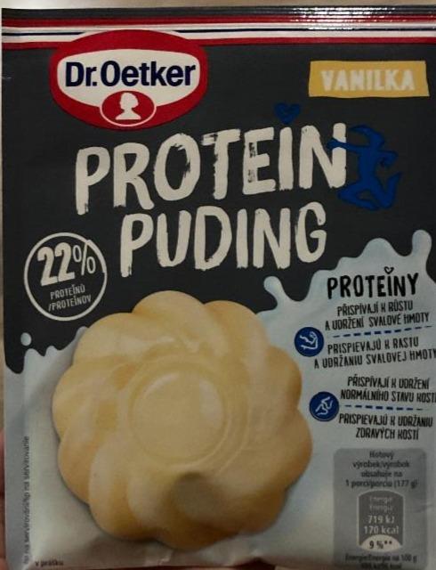 Fotografie - Protein puding vanilkový Oetker