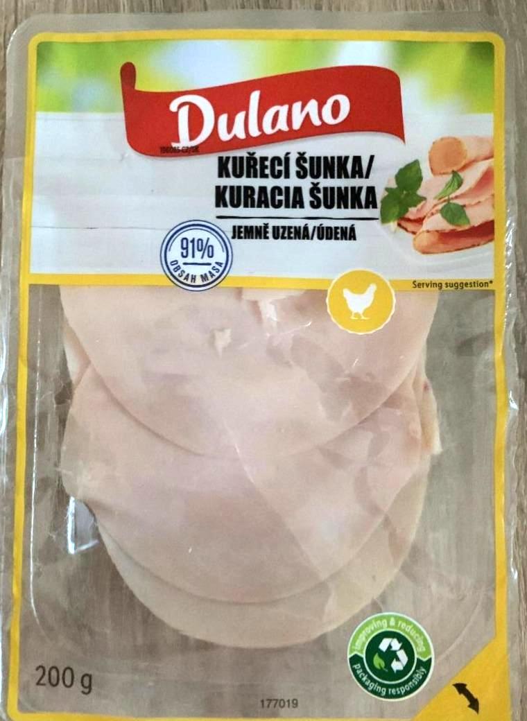 Fotografie - Kuracia šunka údená 91% Dulano