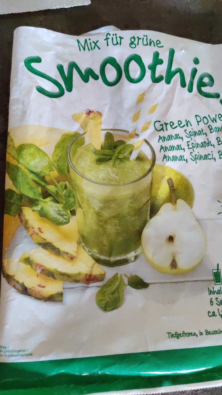 Fotografie - Smoothies green power