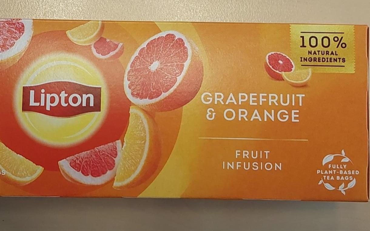 Fotografie - Grapefruit & Orange Fruit Infusin Lipton