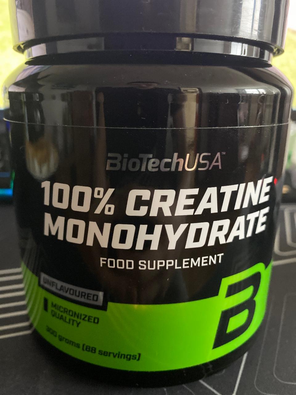 Fotografie - 100% Creatine Monohydrate Unflavoured BioTechUSA