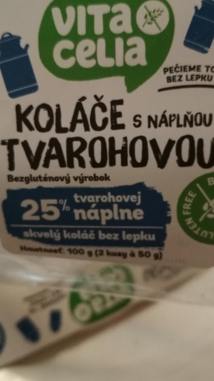 Fotografie - Koláče s náplňou tvarohovou Vitacelia