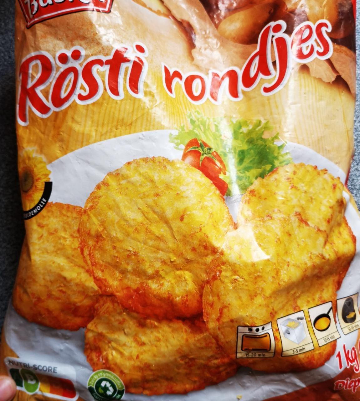 Fotografie - Rösti rondjes Lild