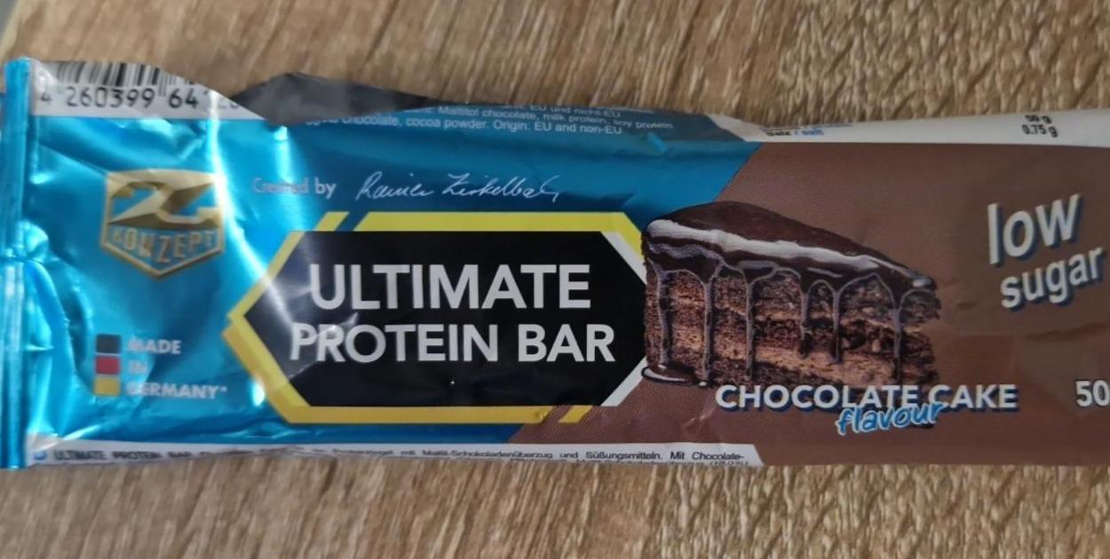 Fotografie - Ultimate Protein Bar Chocolate Cake Z-Konzept
