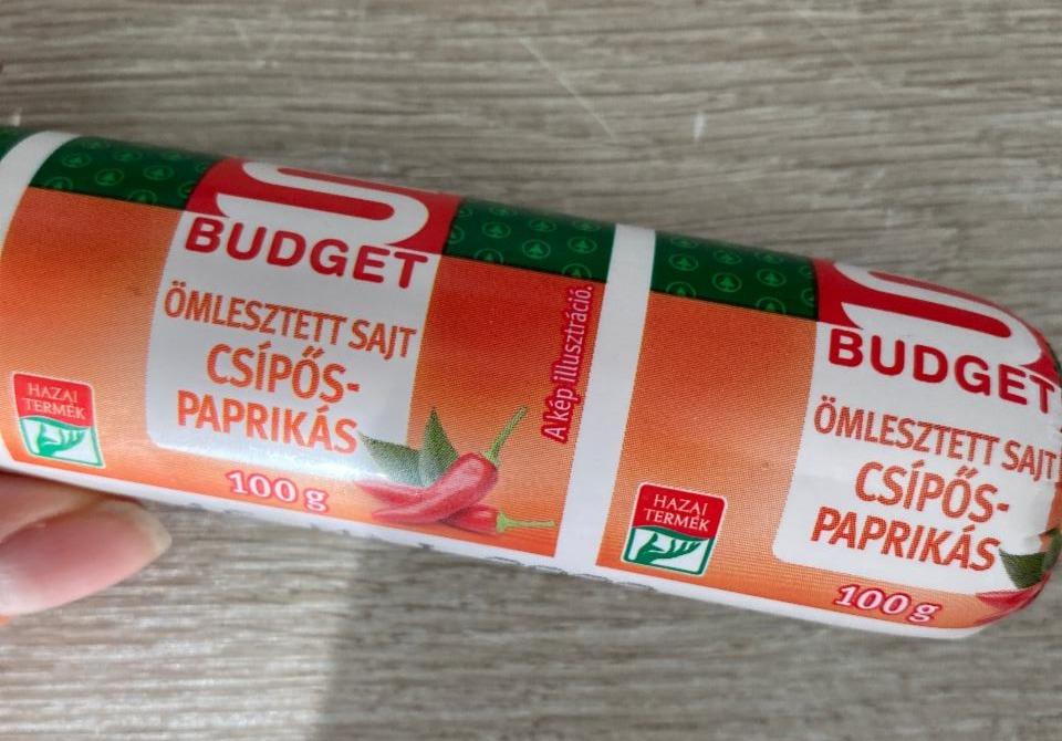 Fotografie - Ömlesztett sajt csípős - paprikás S Budget