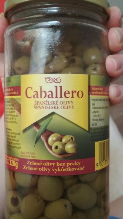 Fotografie - Caballero Španielske zelené olivy bez kôstky