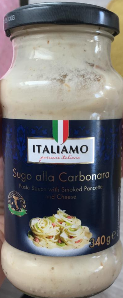 Fotografie - Italiamo Sugo Carbonara 