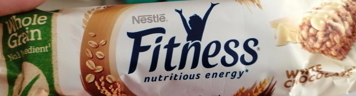 Fotografie - Nestlé Fitness cereal bar white chocolate