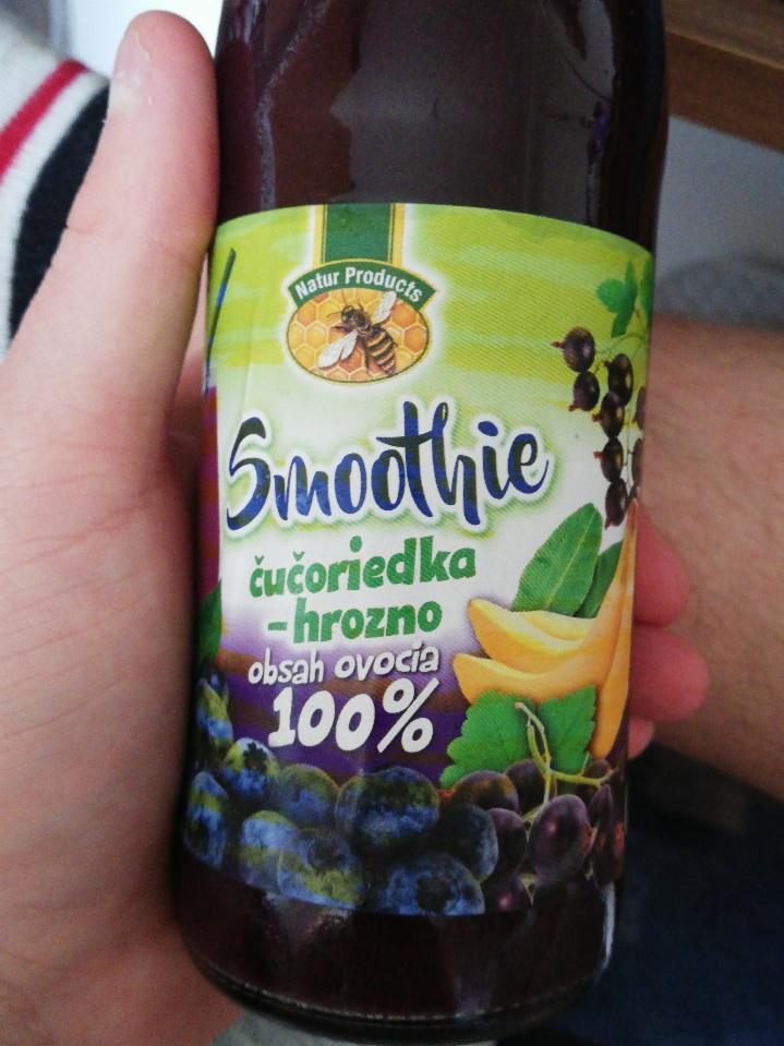 Fotografie - Natur products smoothie čučoriedka-hrozno