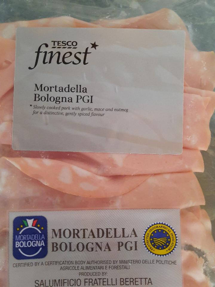 Fotografie - Mortadella Bologna PGI Tesco finest