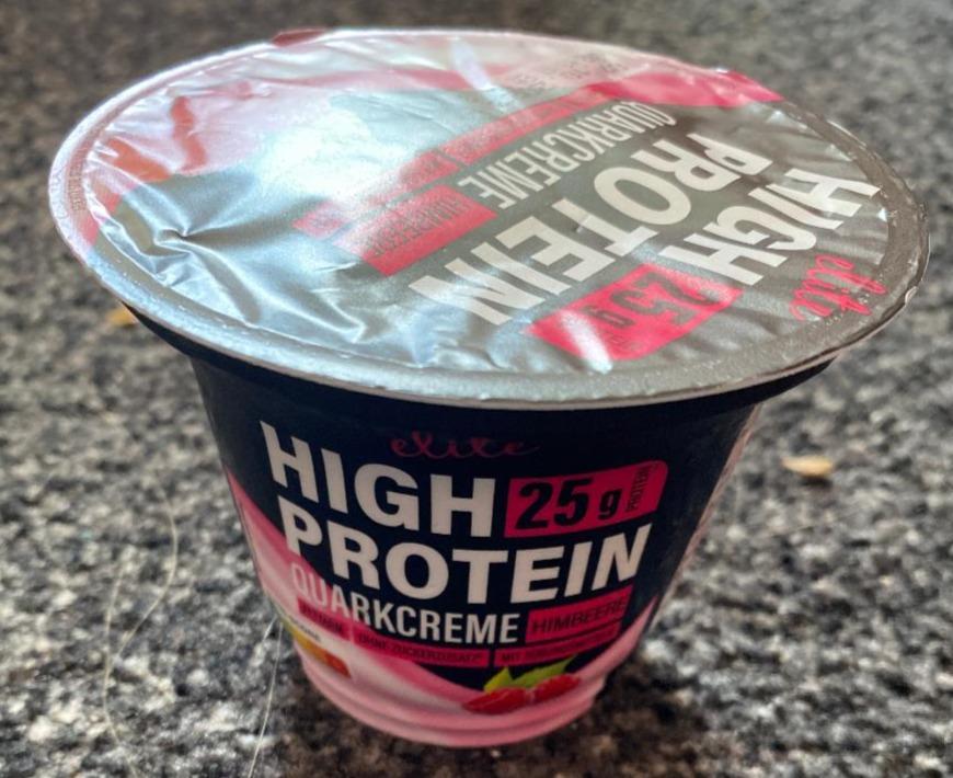 Fotografie - High 25g Protein QuarkCreme Himbeere Elite