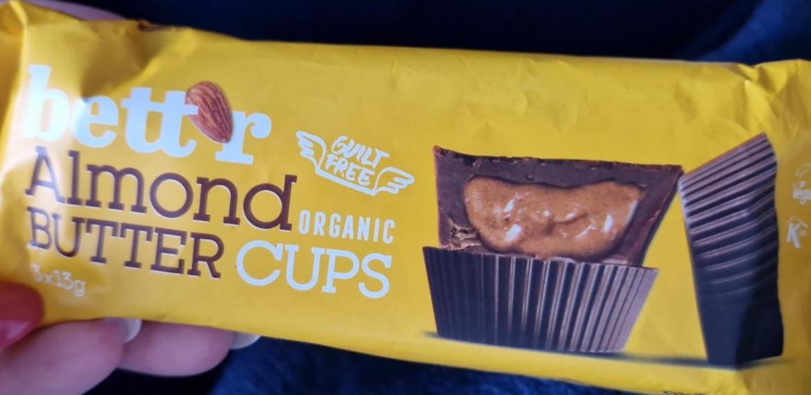 Fotografie - Almond butter cups organic Bettr