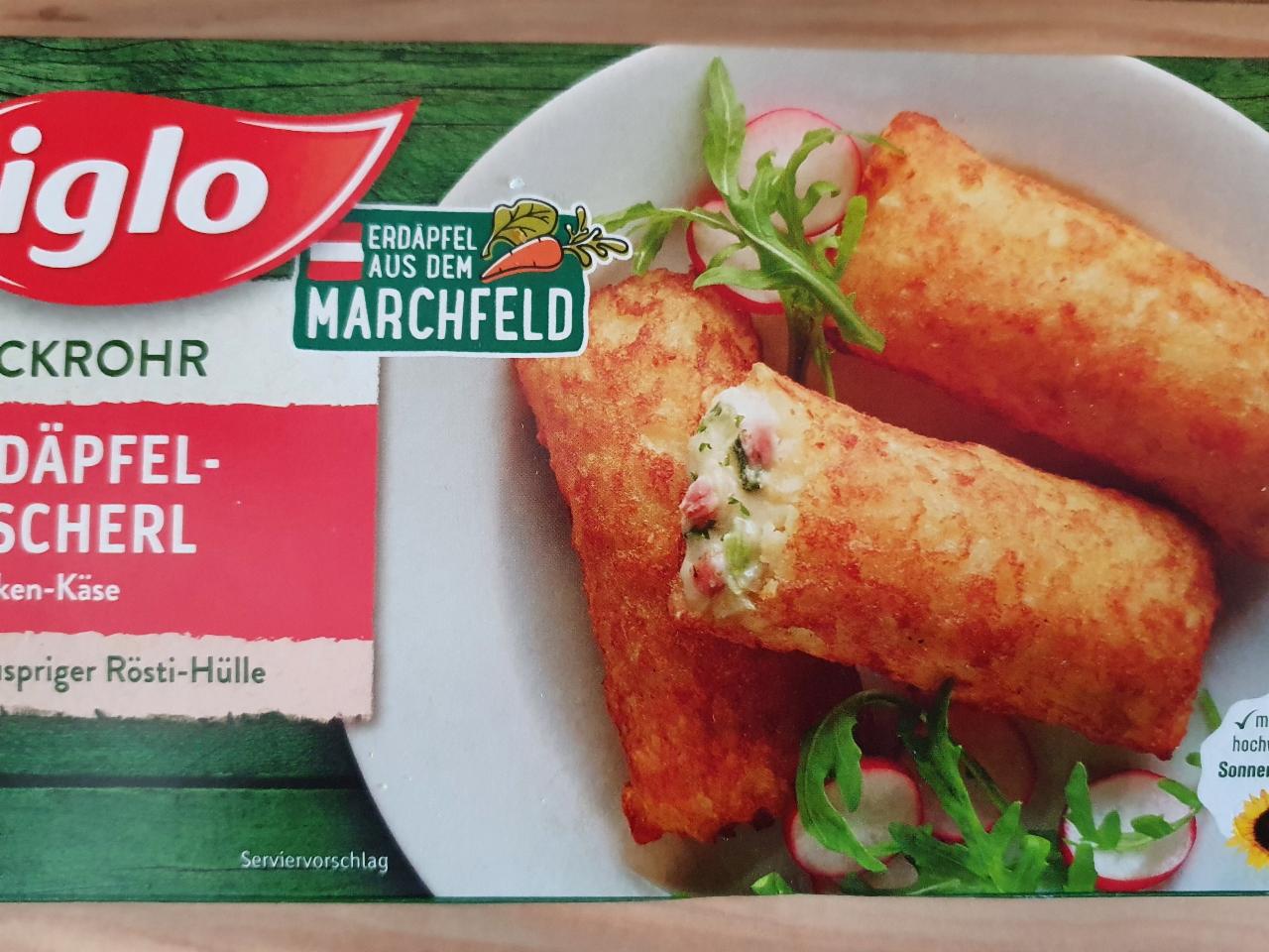 Fotografie - Erdäpfeltascherl Schinken-Käse Iglo