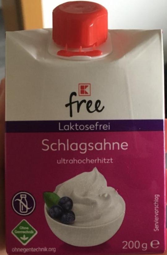 Fotografie - Schlagsahne laktosefrei K-free