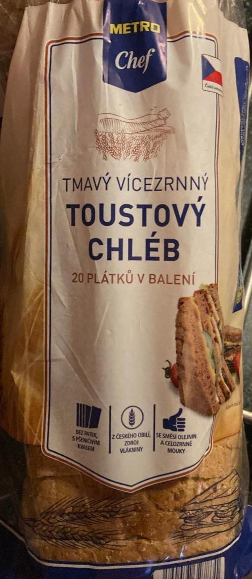 Fotografie - Tmavý vícezrnný toustový chléb Metro Chef