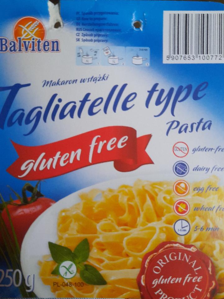 Fotografie - Tagliatelle type pasta, gluten free