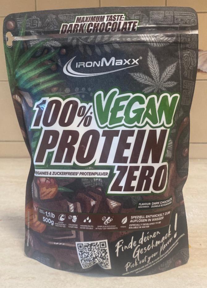 Fotografie - Vegan protein zero Dark Chocolate