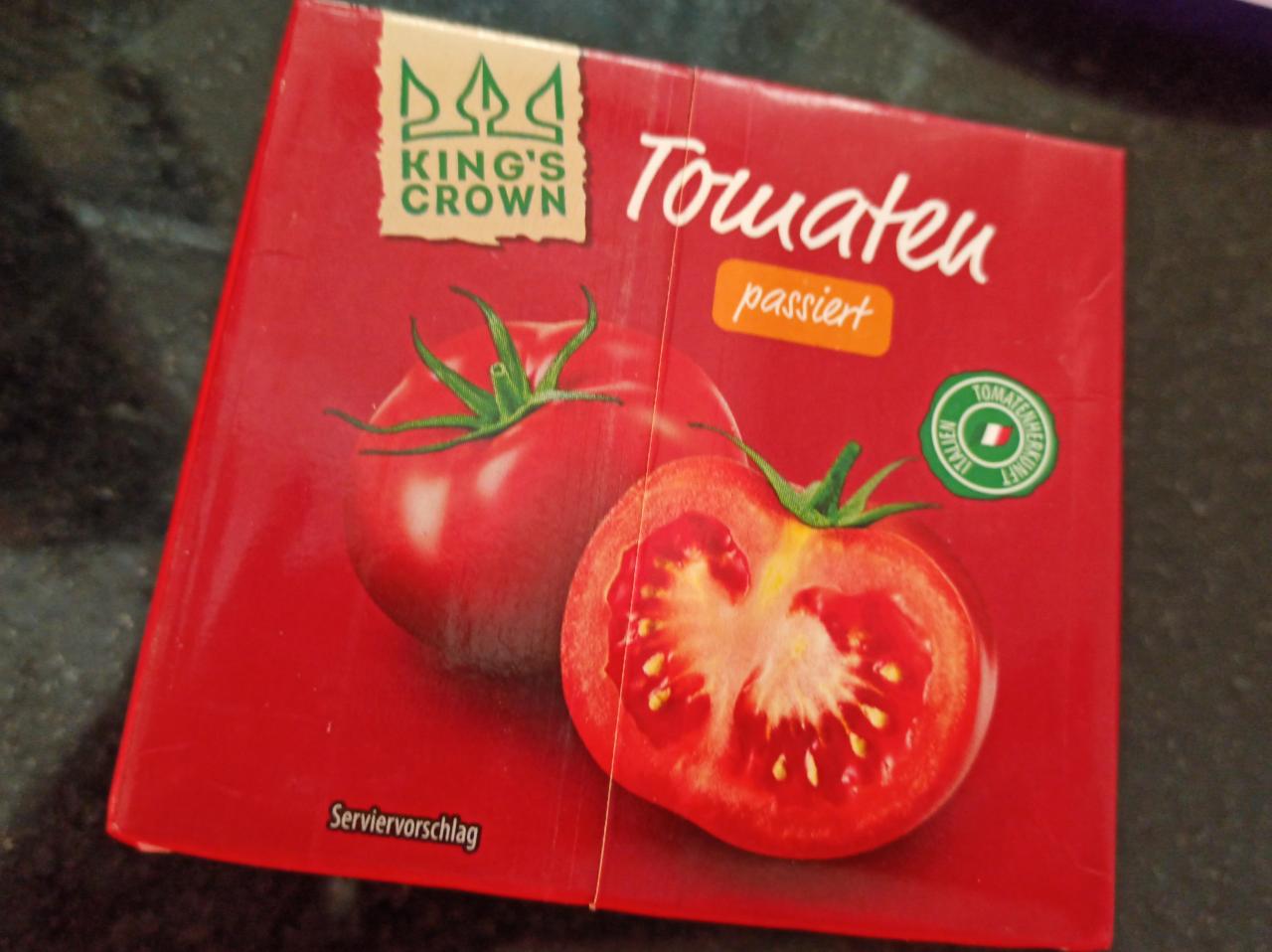 Fotografie - Tomaten passiert Kings Crown