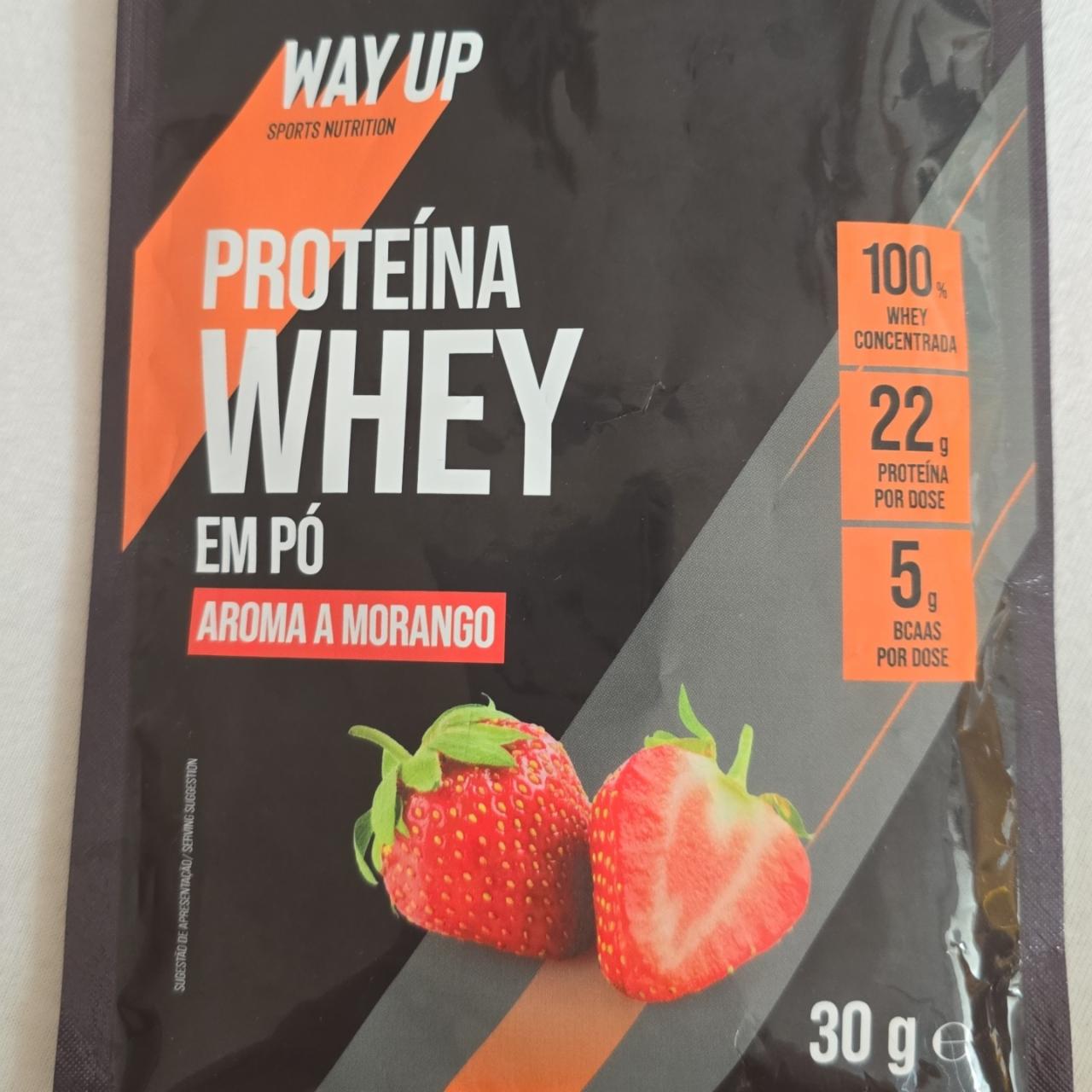 Fotografie - Proteína Whey Aroma a Morango Way Up