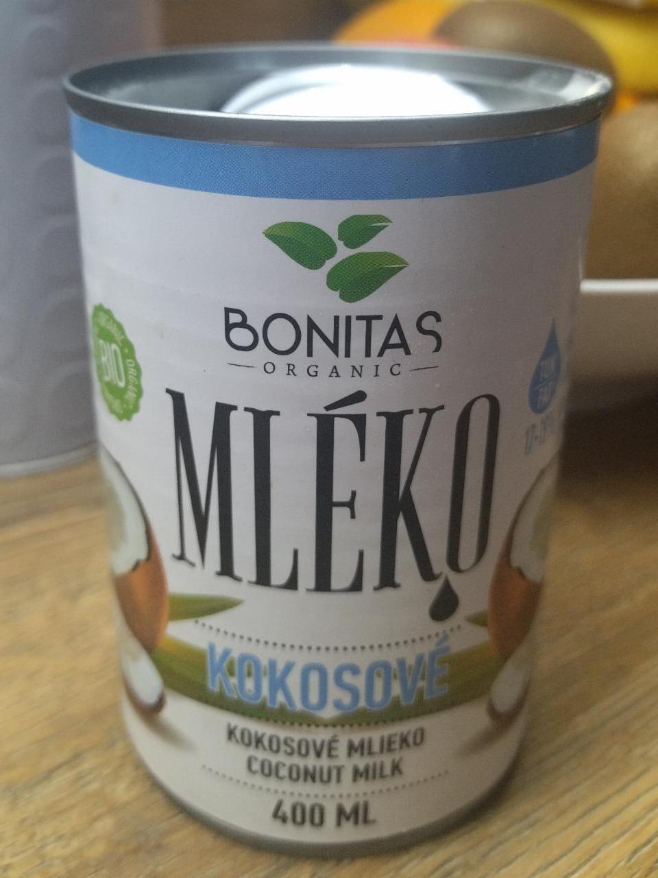 Fotografie - Kokosové mlieko Bonitas Organic