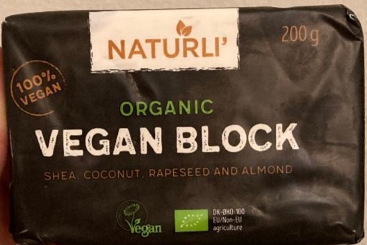 Fotografie - Organic Vegan Block Naturli