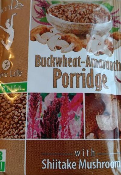Fotografie - Buckwheat- Amaranth porridge with Shiitake TianDe