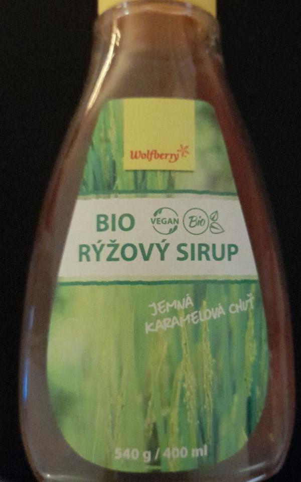 Fotografie - bio ryžový sirup wolfberry