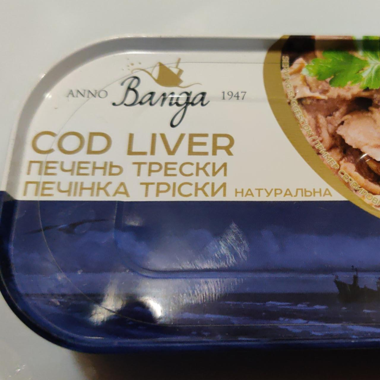 Fotografie - Banga COD LIVER