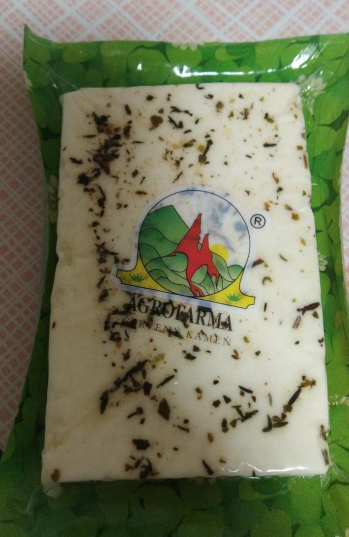 Fotografie - Gazdovský biely syr s korením Agrofarma