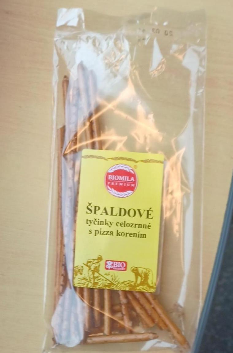 Fotografie - Špaldové tyčinky s pizza korením Biomila