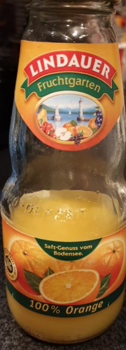 Fotografie - Orangensaft 100% Lindauer