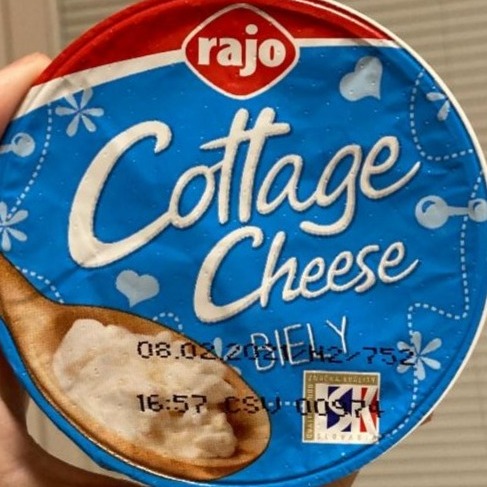 Fotografie - cottage cheese biely Rajo