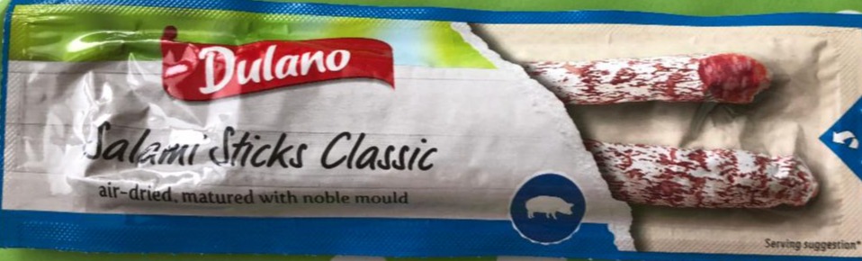 Fotografie - salami sticks classic dulano