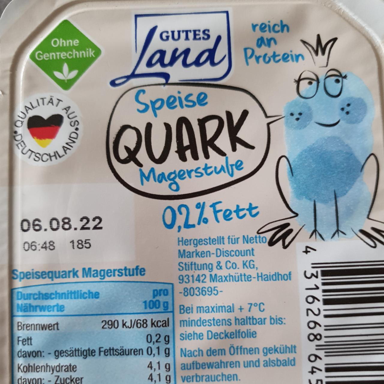 Fotografie - Speise Quark magerstufe 