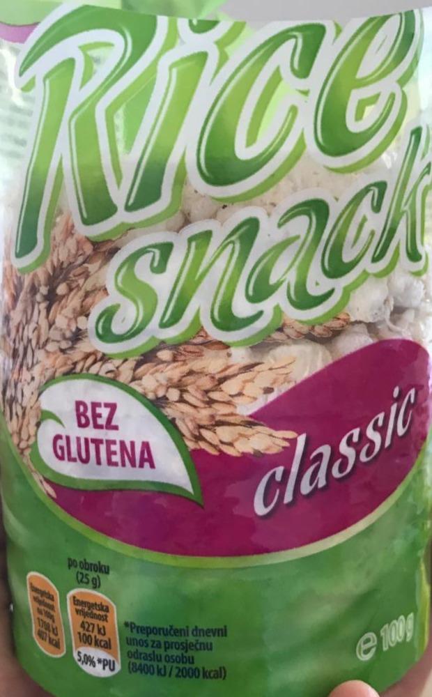 Fotografie - Rice snack classic