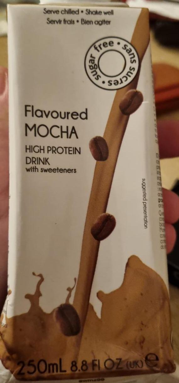 Fotografie - Flavoured Mocha high protein drink