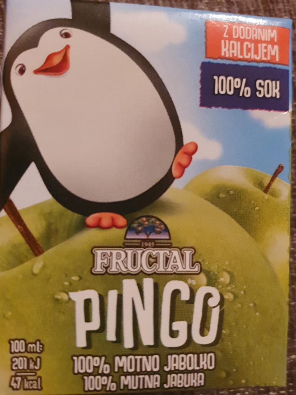 Fotografie - Fructal Pingo 100% jablko