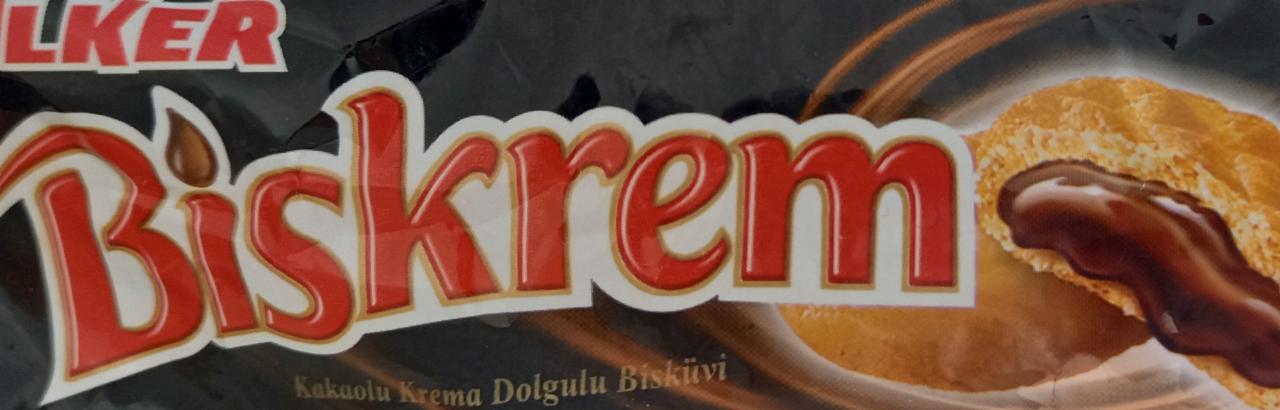 Fotografie - ÜLKER Biskrem - Biscuits with Cocoa Cream Filling (30%)