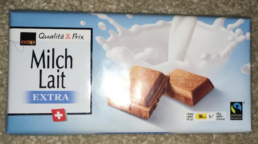 Fotografie - Milch lait extra Coop