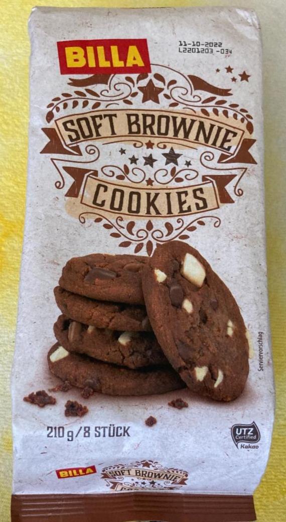 Fotografie - Soft Brownie Cookies Billa